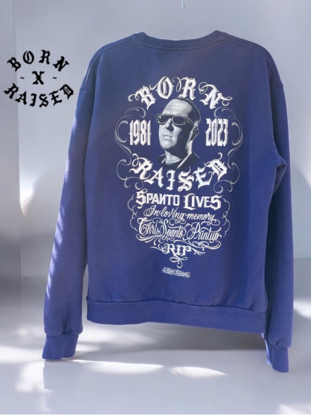 Born x Raised Spanto Lives x Mister Cartoon..Limited